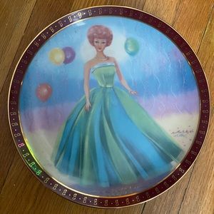1963 High Fashion Barbie Decorative Plate